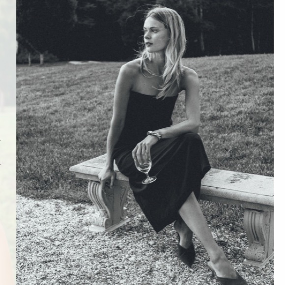 Strapless Noir Crepe Marin Dress
TUCKERNUCK - Picture 9 of 16